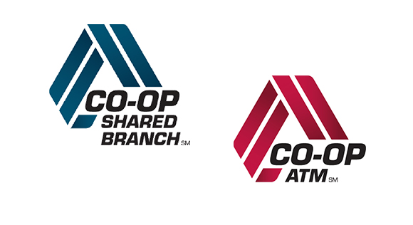 Co-op ATM Logo Co-op Shared Branch Co-Op ATM